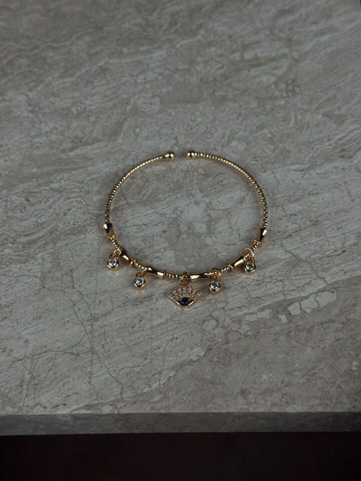 Göz Charm Detaylı Bileklik